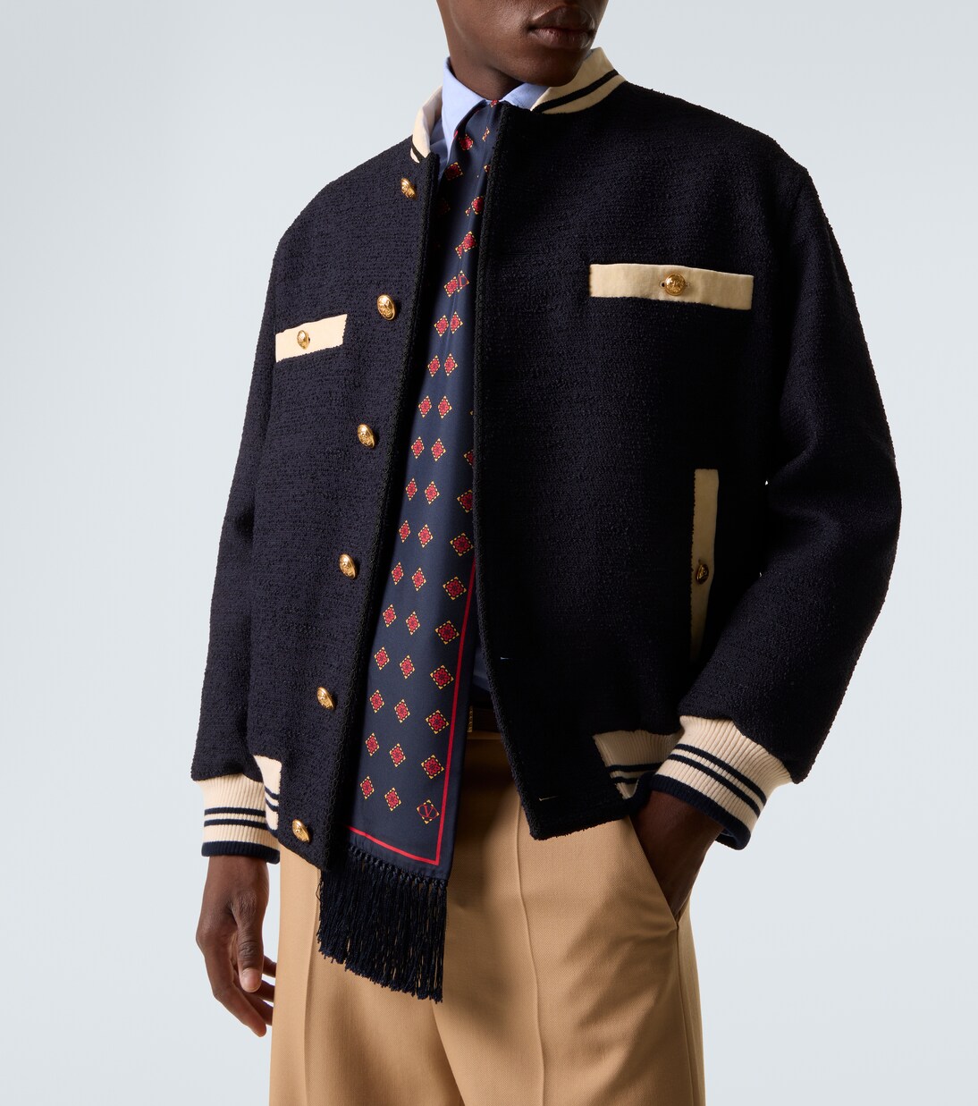 Veste bomber en tweed | Valentino