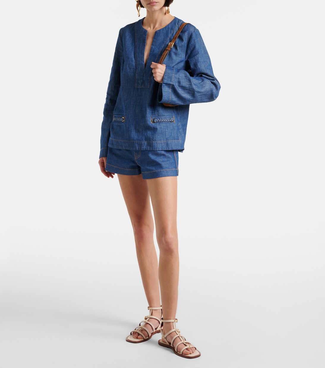Sandales Goldie en cuir | Zimmermann