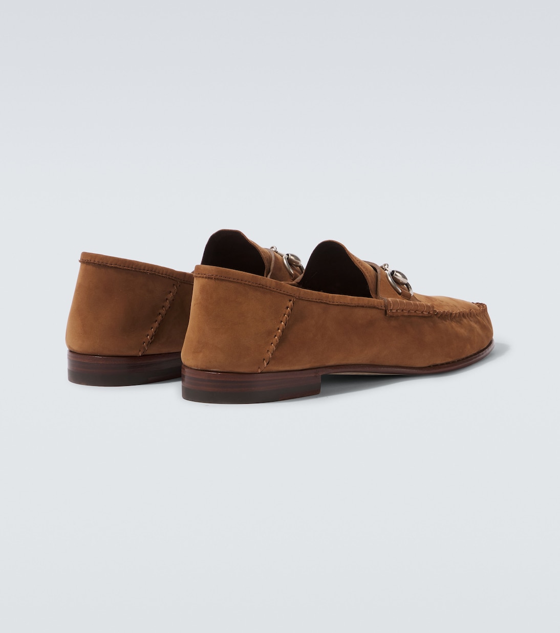 Loafers Gigi Horsebit aus Veloursleder | Gucci