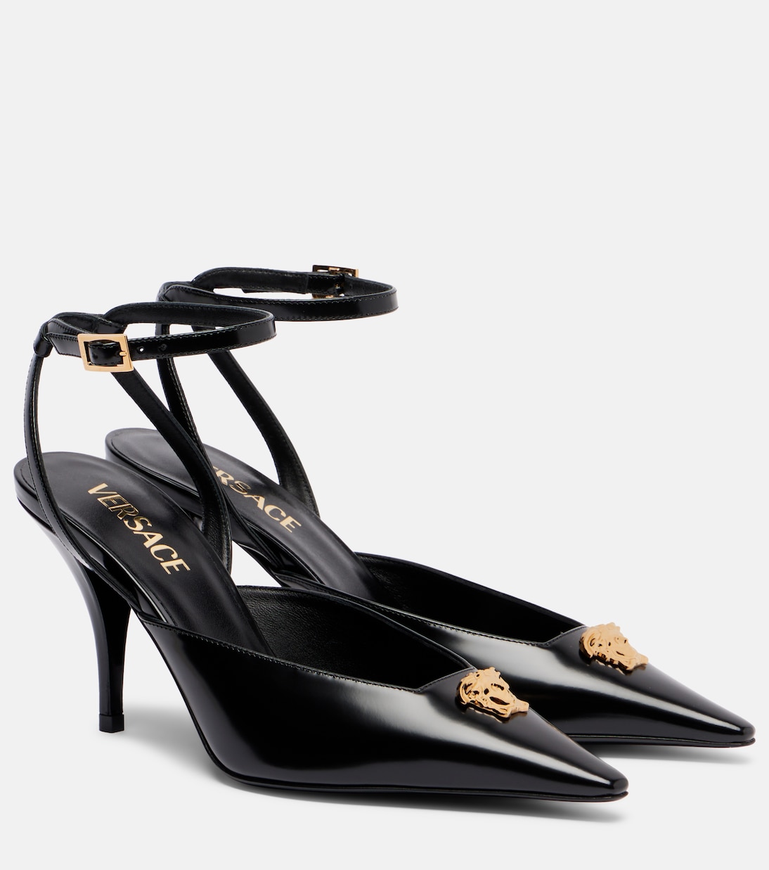 Salones La Medusa 85 de piel | Versace