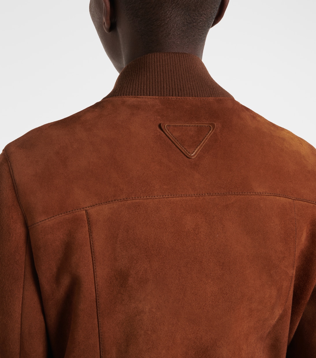 Giacca blouson in suede | Prada