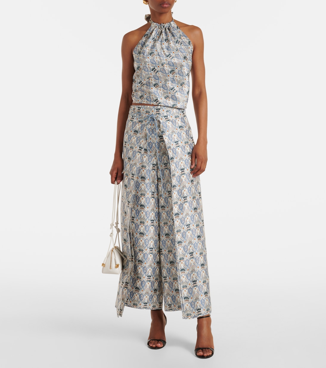 Bedrucktes Top Annet aus Seide | Loro Piana