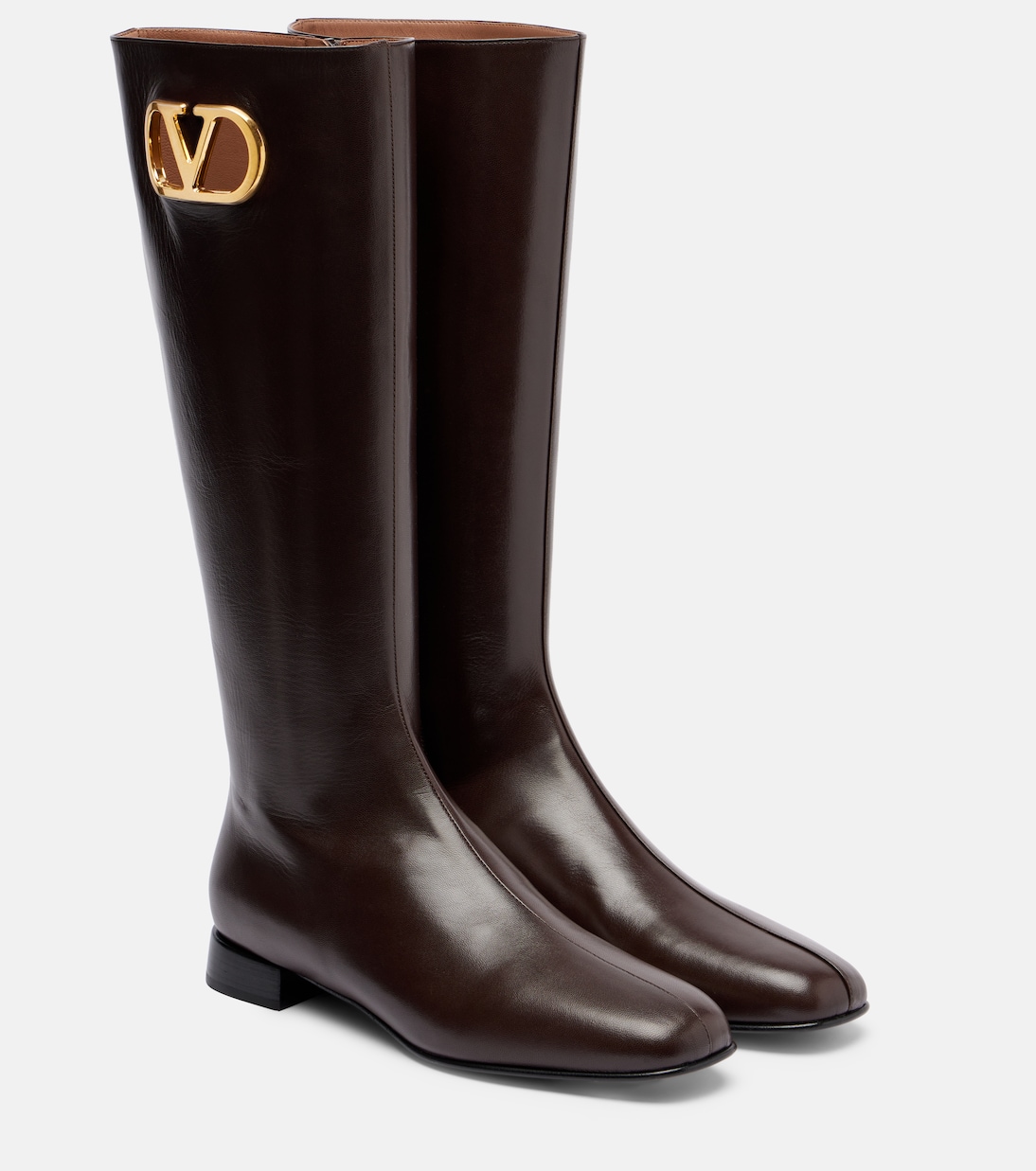 VLogo Signature leather boots | Valentino Garavani