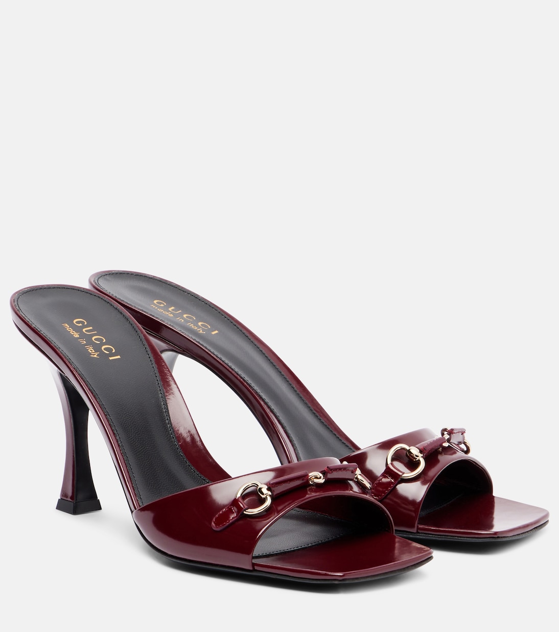 Mules Selene Horsebit in pelle | Gucci