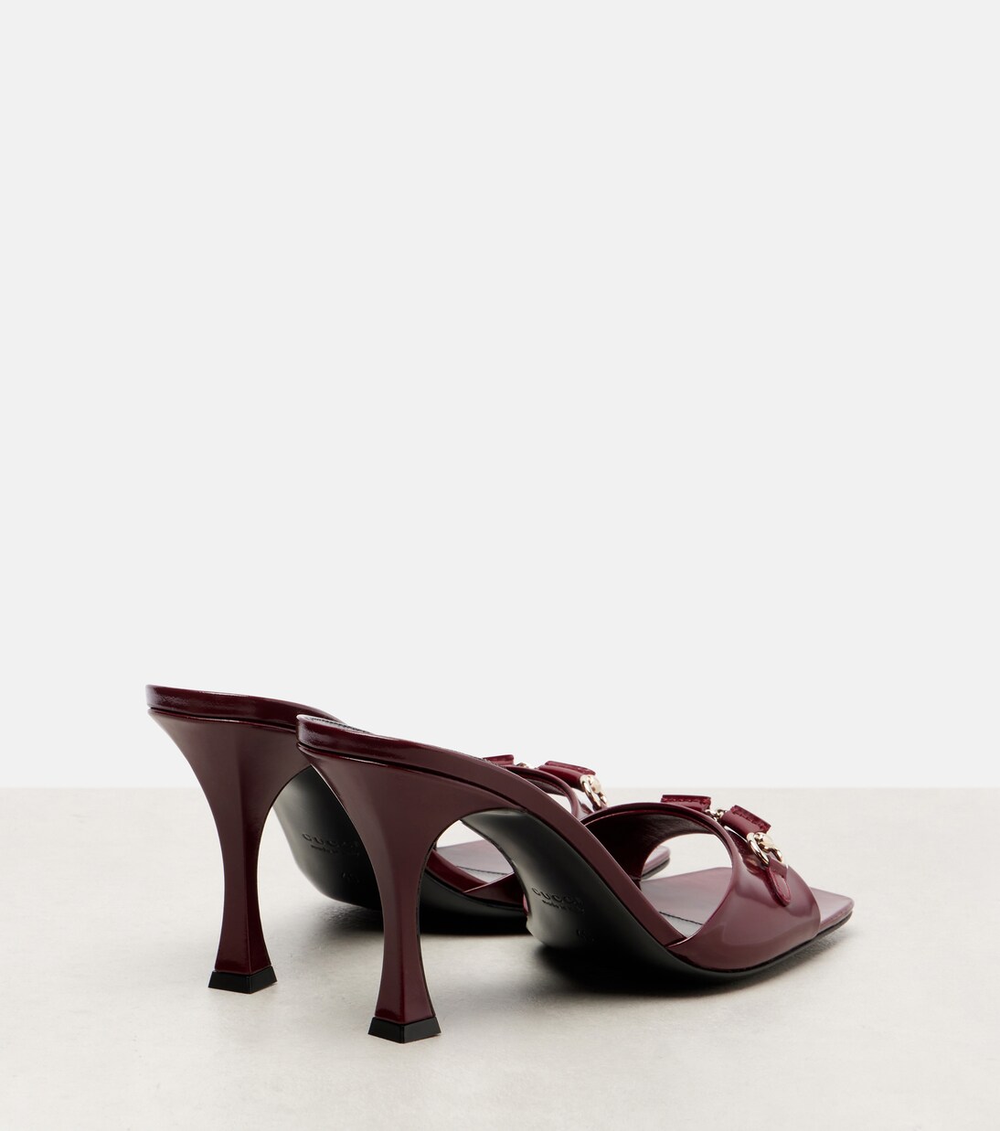 Mules Selene Horsebit in pelle | Gucci