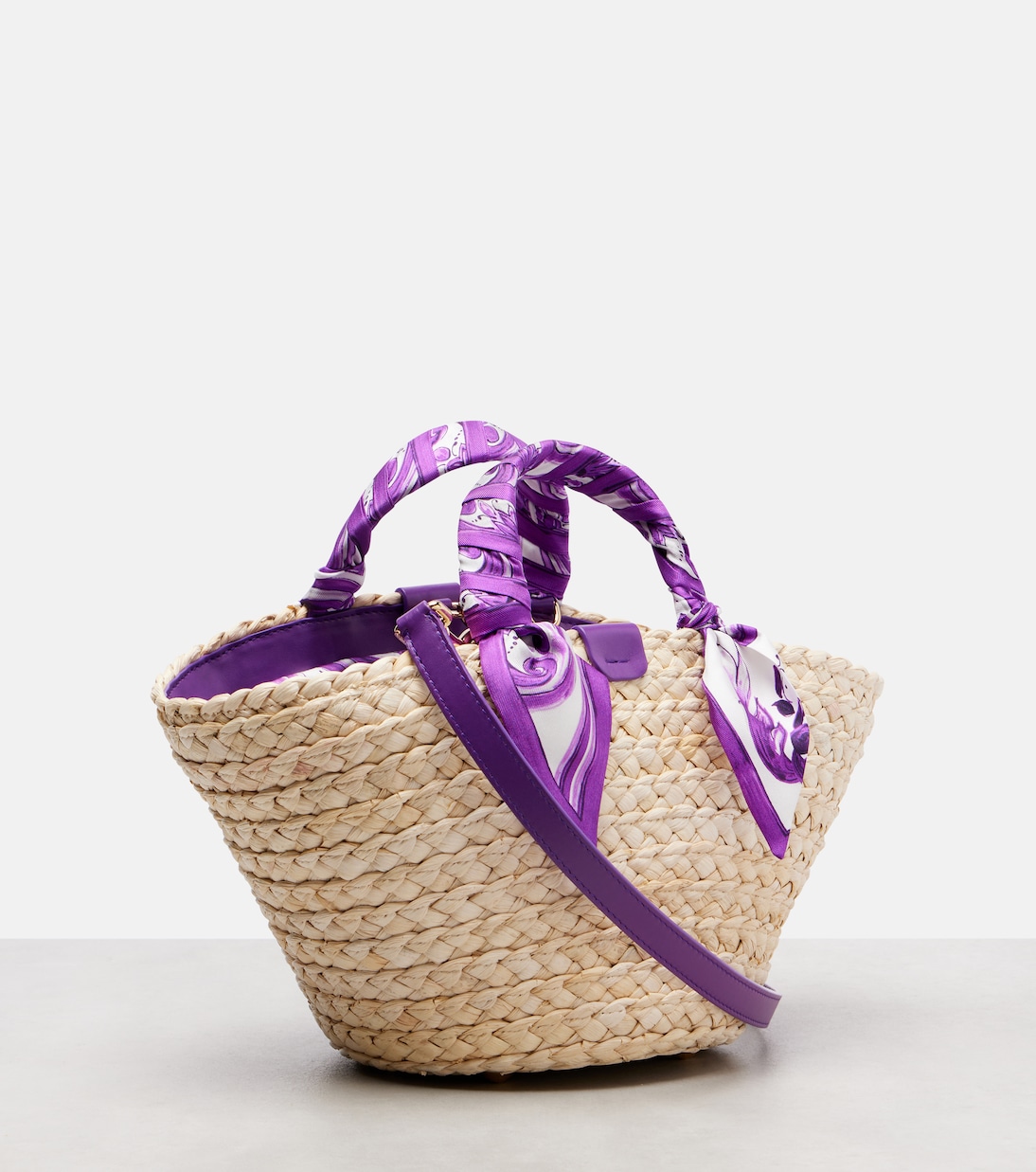 DG Majolica straw basket bag | Dolce&Gabbana