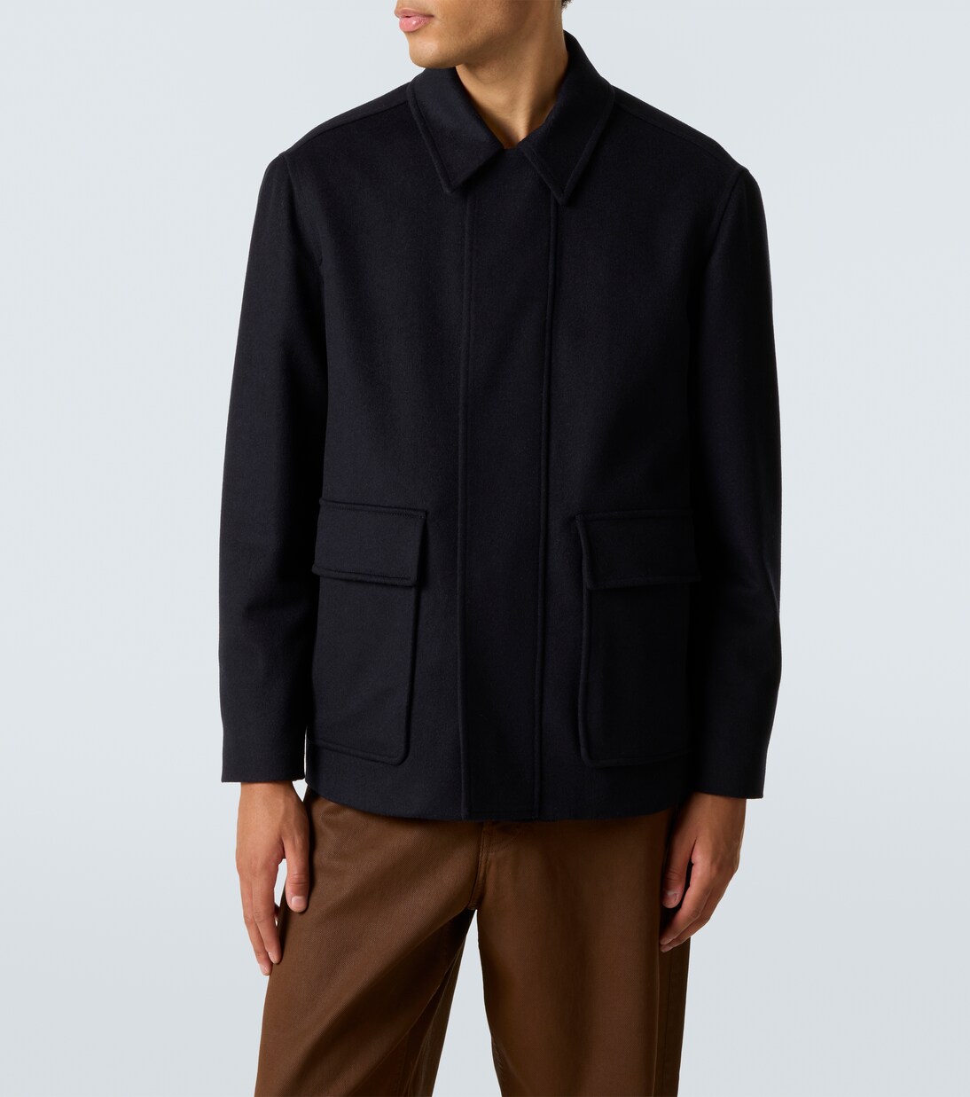 Virgin wool blouson jacket | Lardini