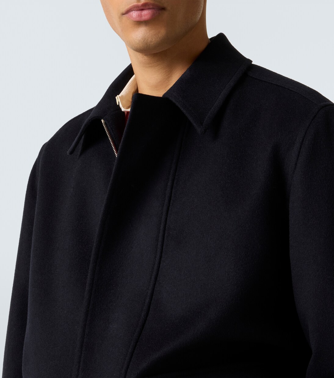 Virgin wool blouson jacket | Lardini