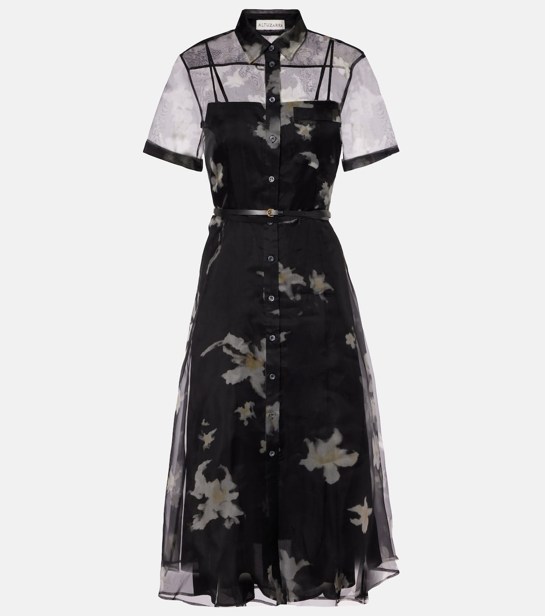 Midikleid Kiera aus Seide | Altuzarra