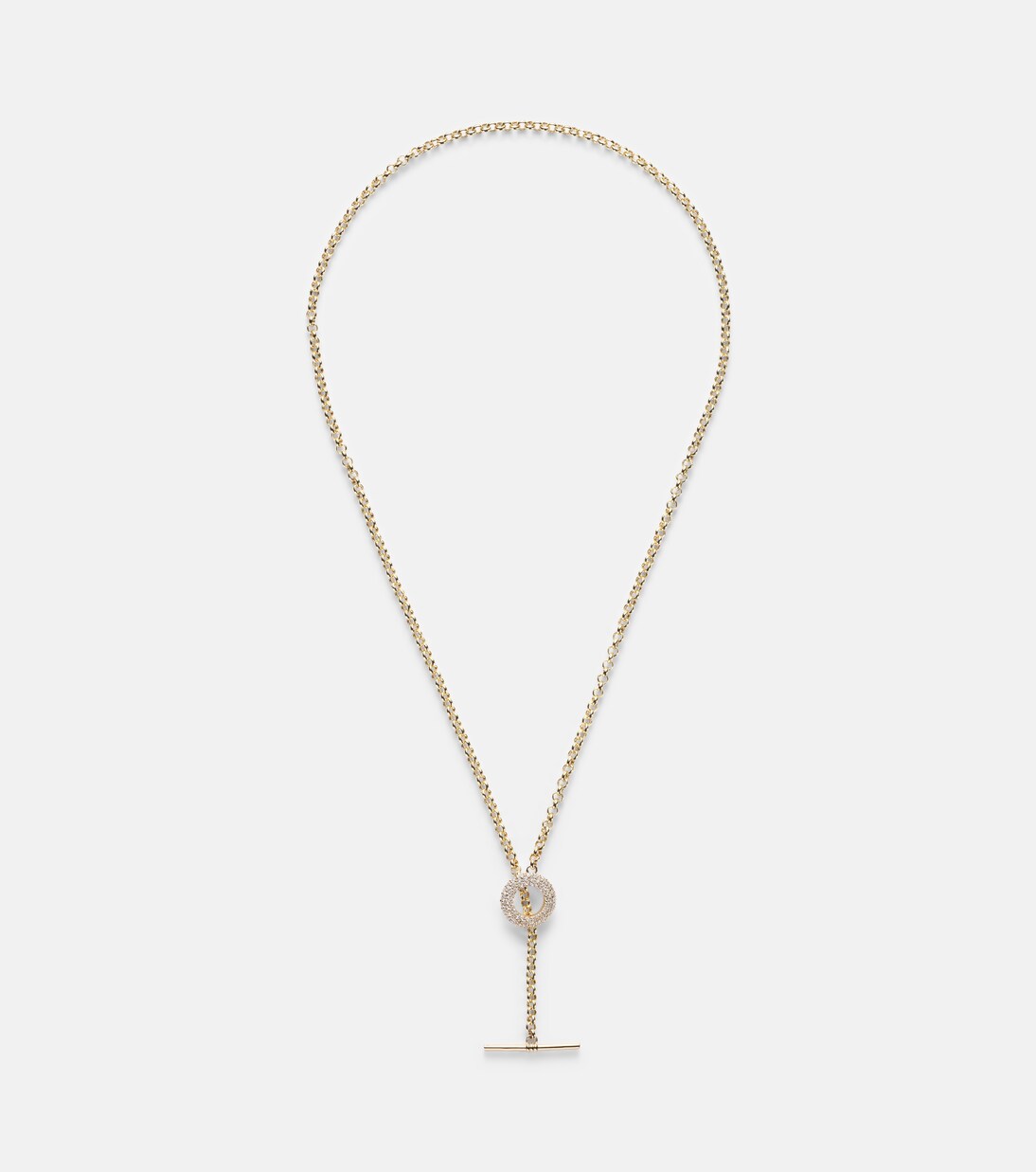 14kt gold chain necklace with diamonds | Stone and Strand