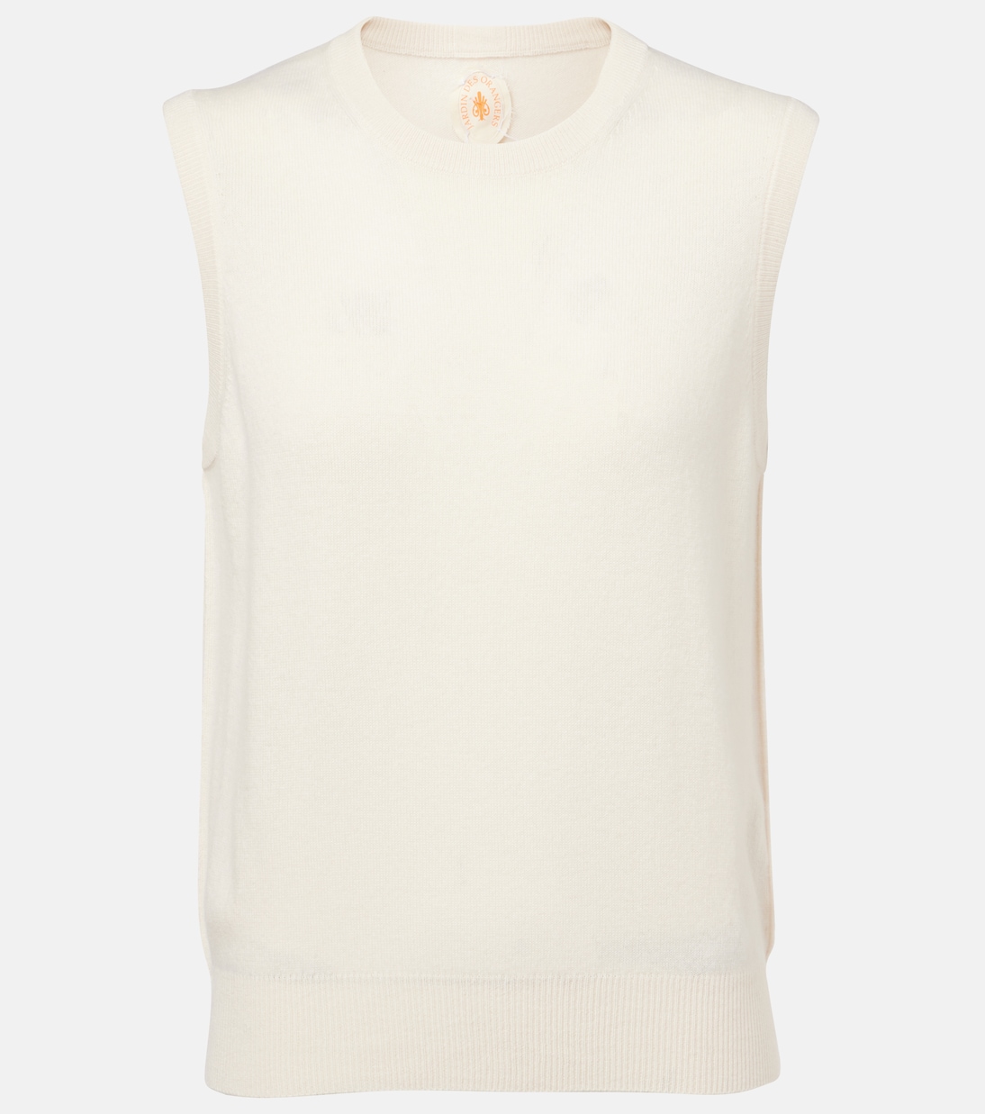 Wool and cashmere sweater vest | Jardin des Orangers