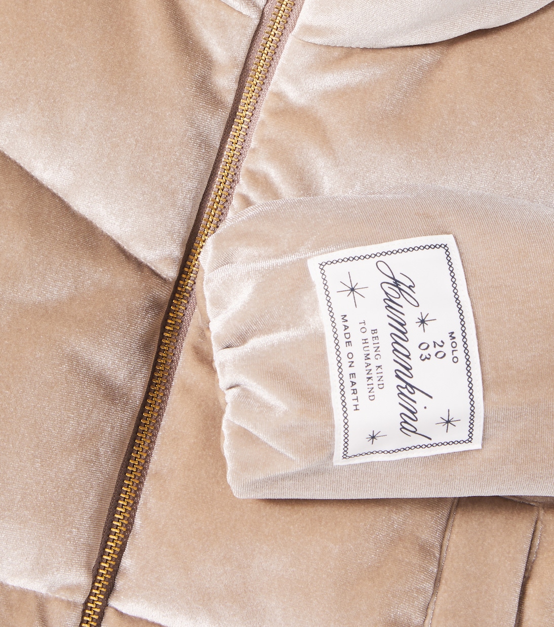 Havi velvet puffer jacket | Molo
