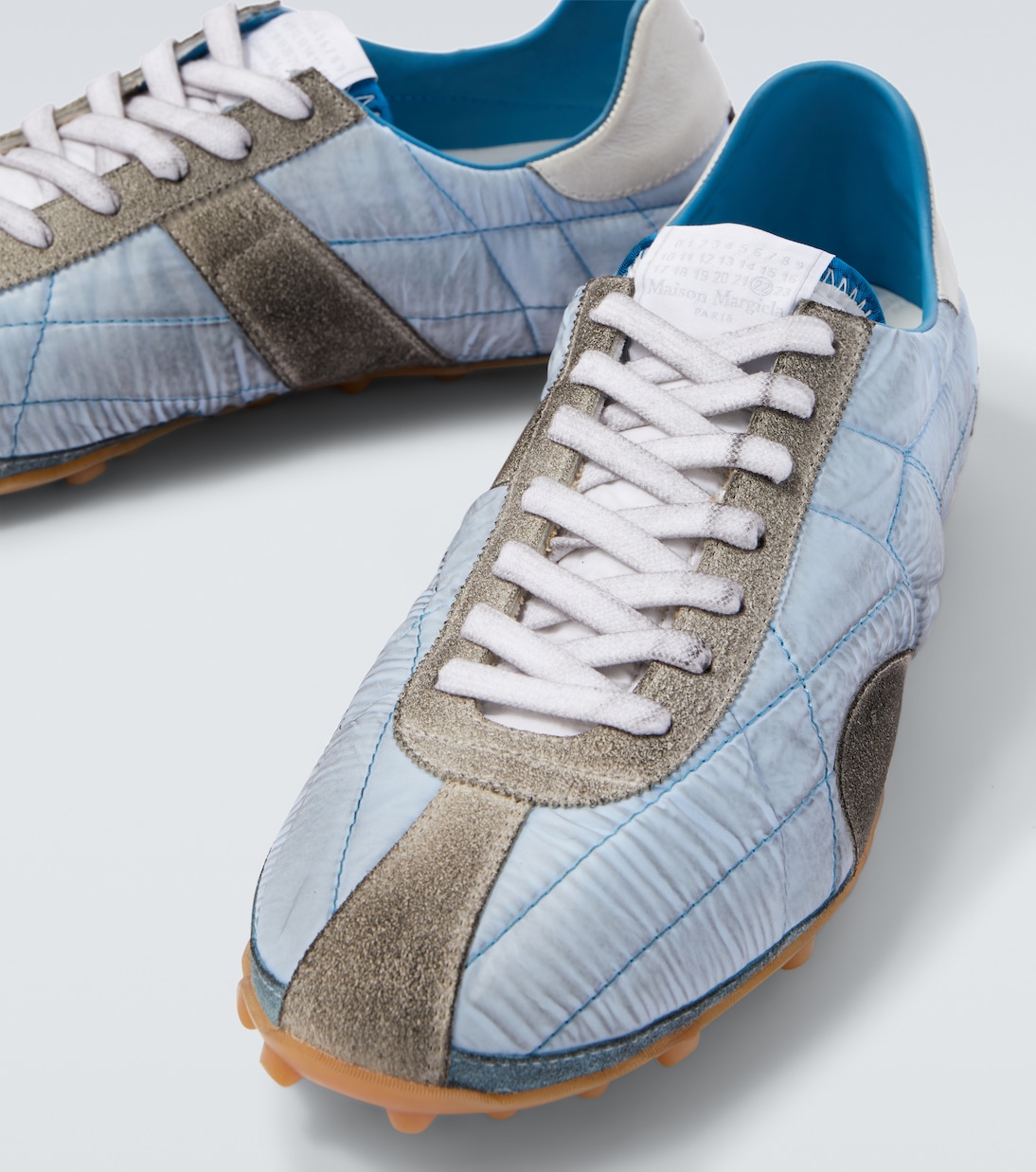 Sprinters suede-trimmed sneakers | Maison Margiela