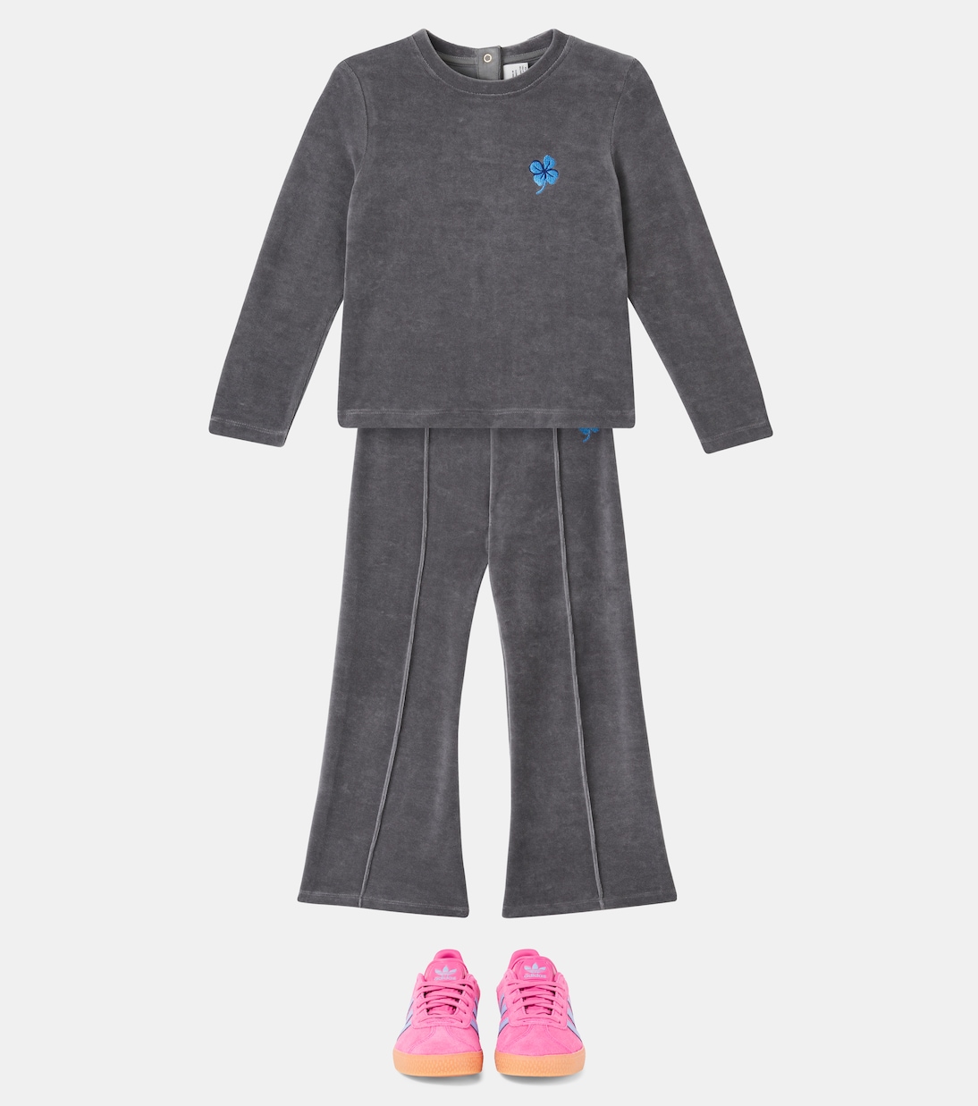 Sneakers Gazelle aus Veloursleder und Leder | Adidas Originals Kids