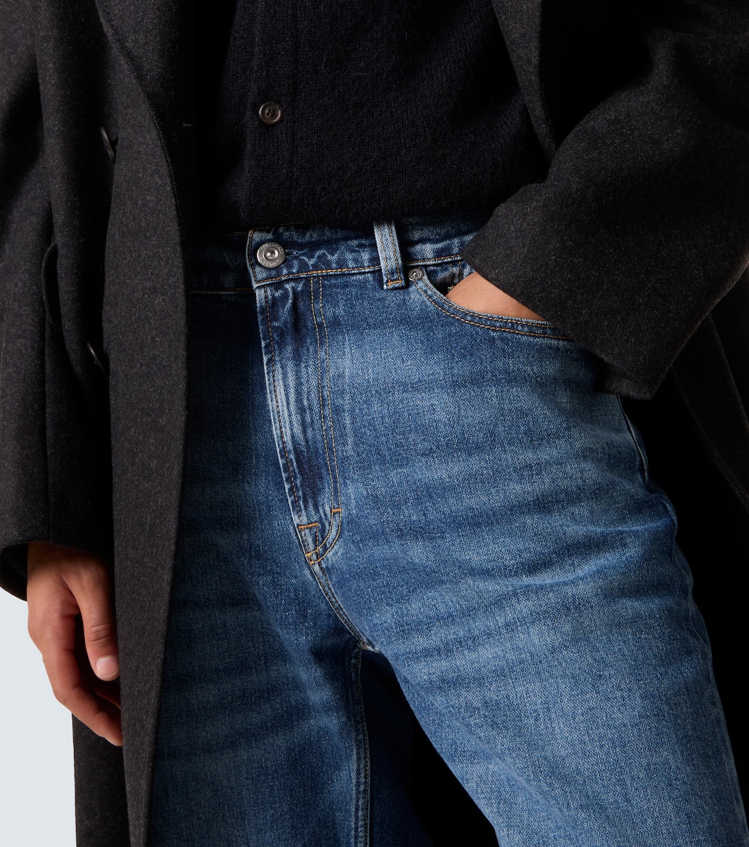 Mid-rise bootcut jeans | Our Legacy