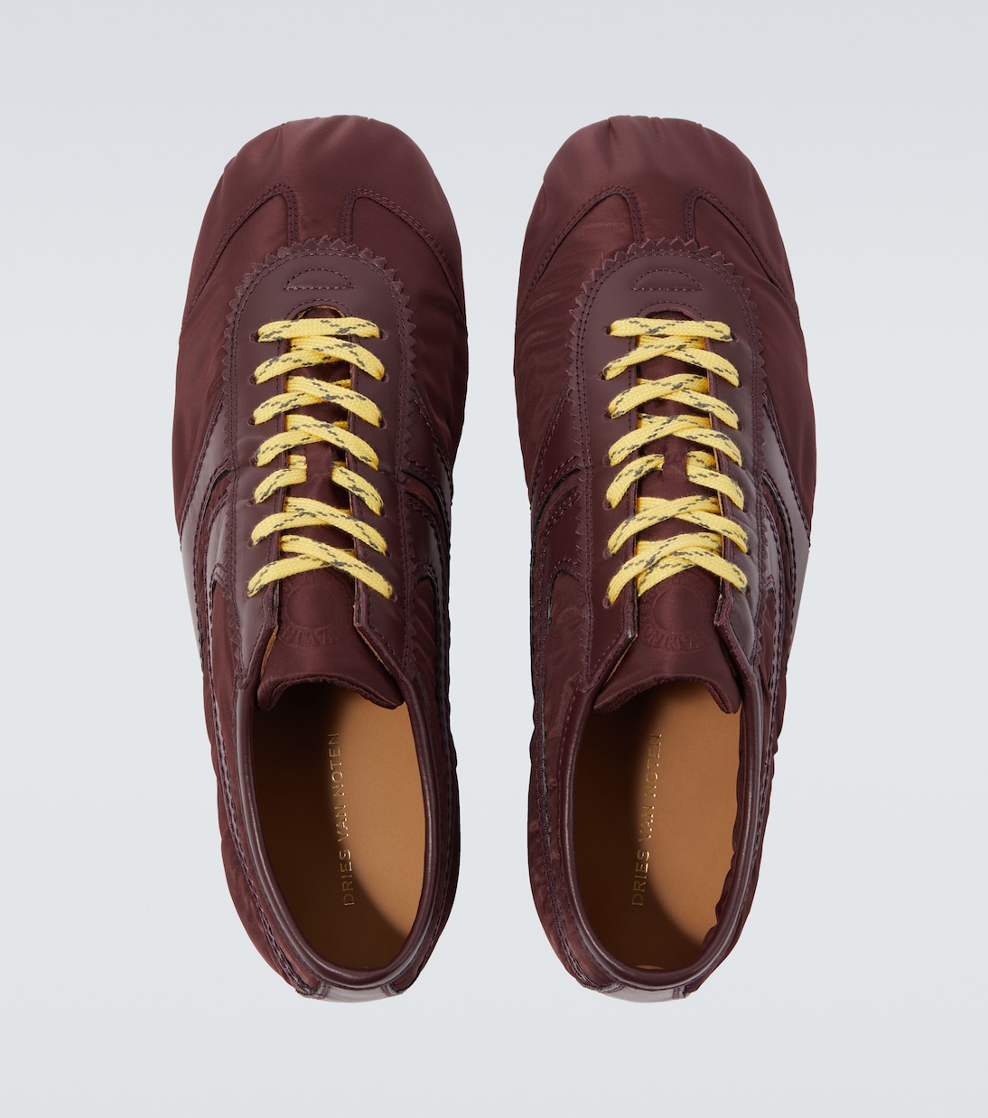 Sneakers mit Leder | Dries Van Noten