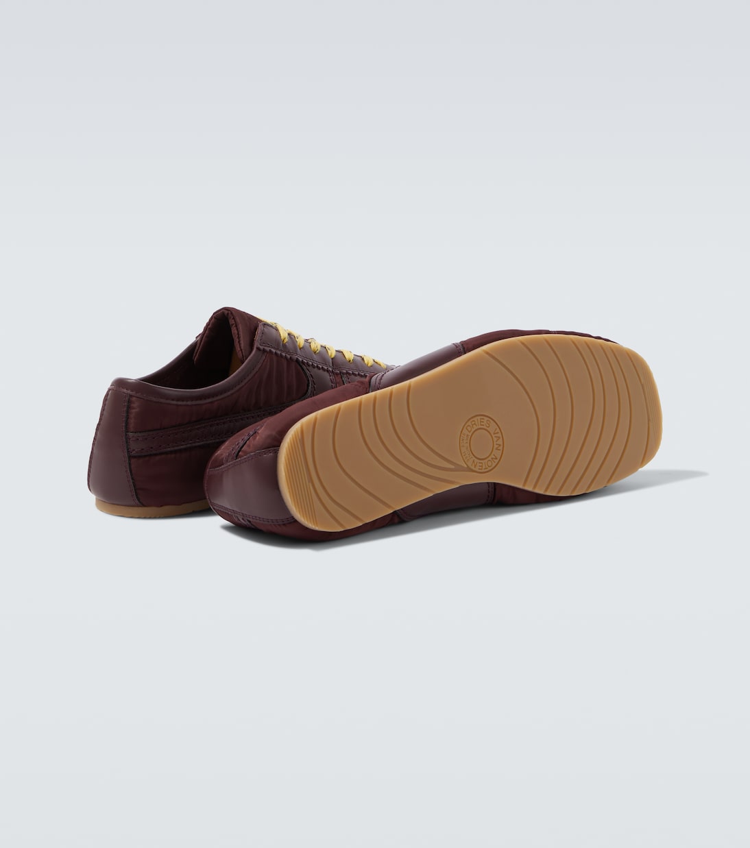 Sneakers mit Leder | Dries Van Noten