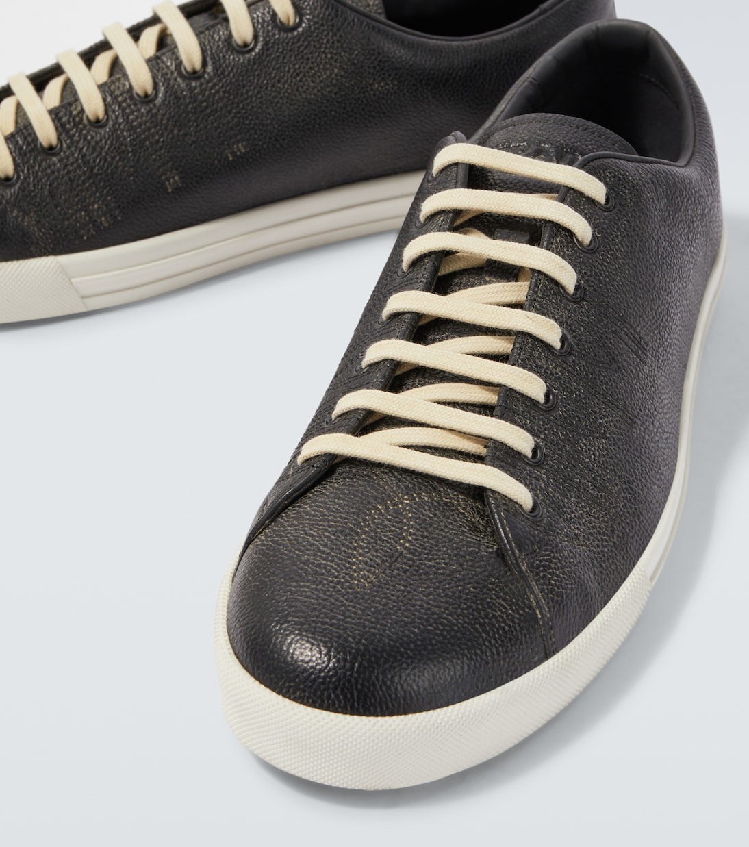 Leather sneakers | Prada