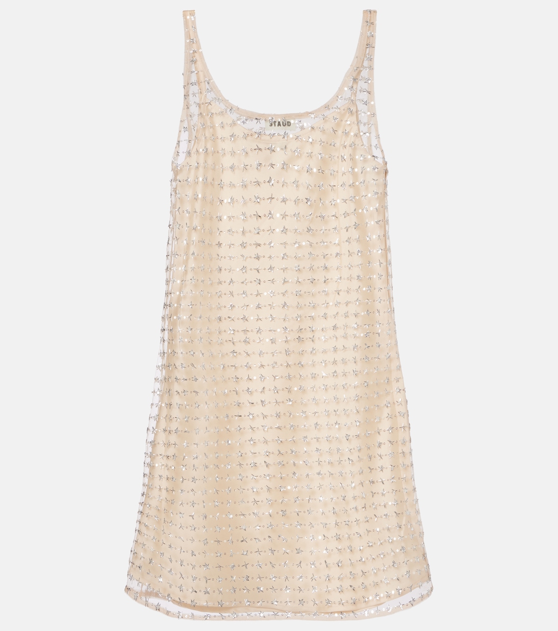 Aurielle sequined tulle minidress | Staud