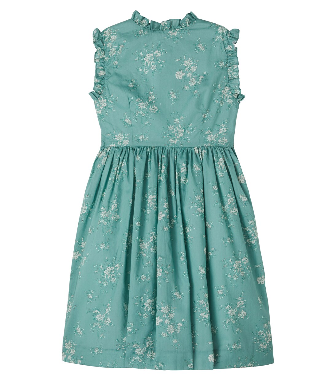 Fabiola smocked floral cotton dress | Bonpoint