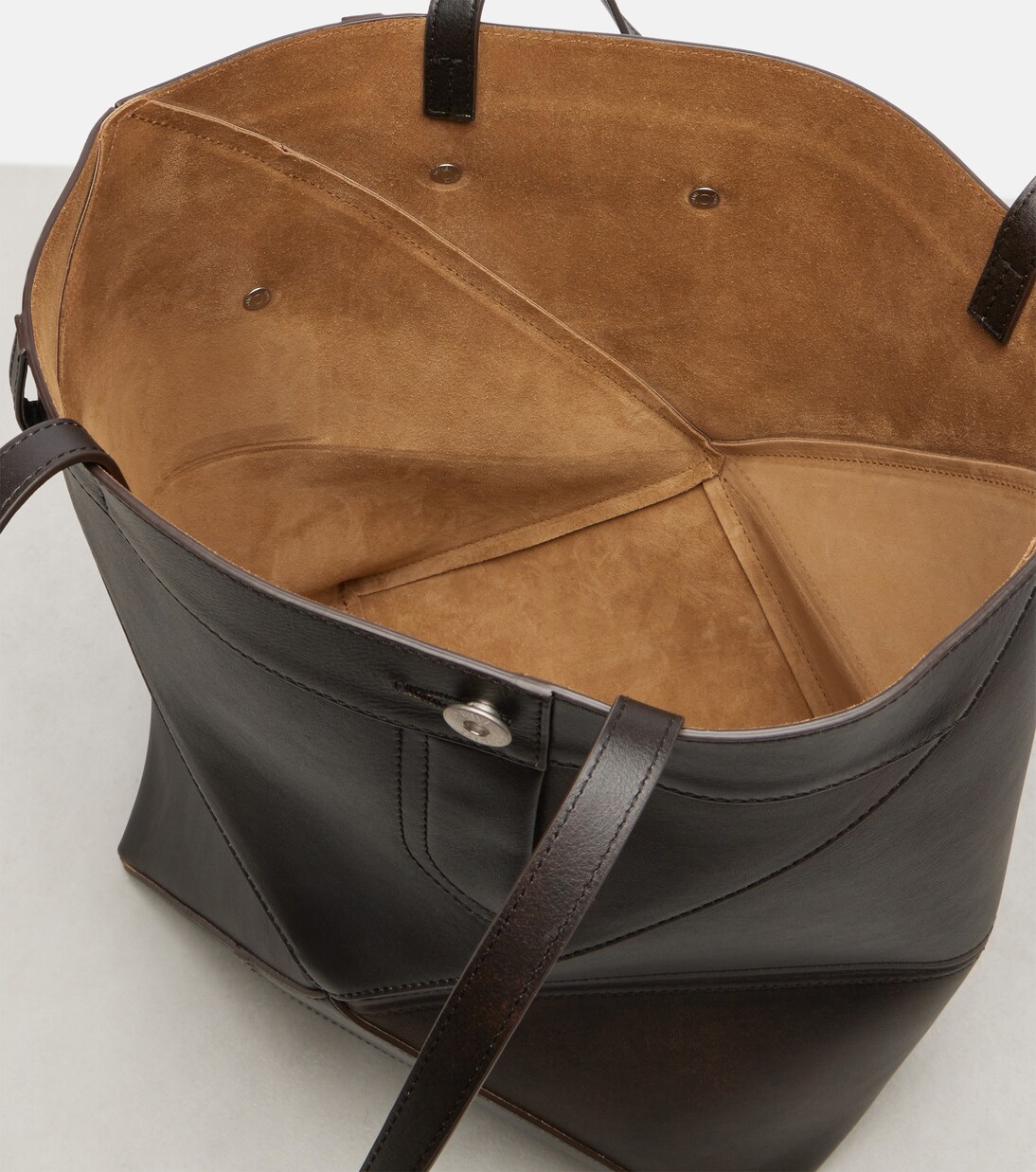 Puzzle Fold Medium leather tote bag | Loewe