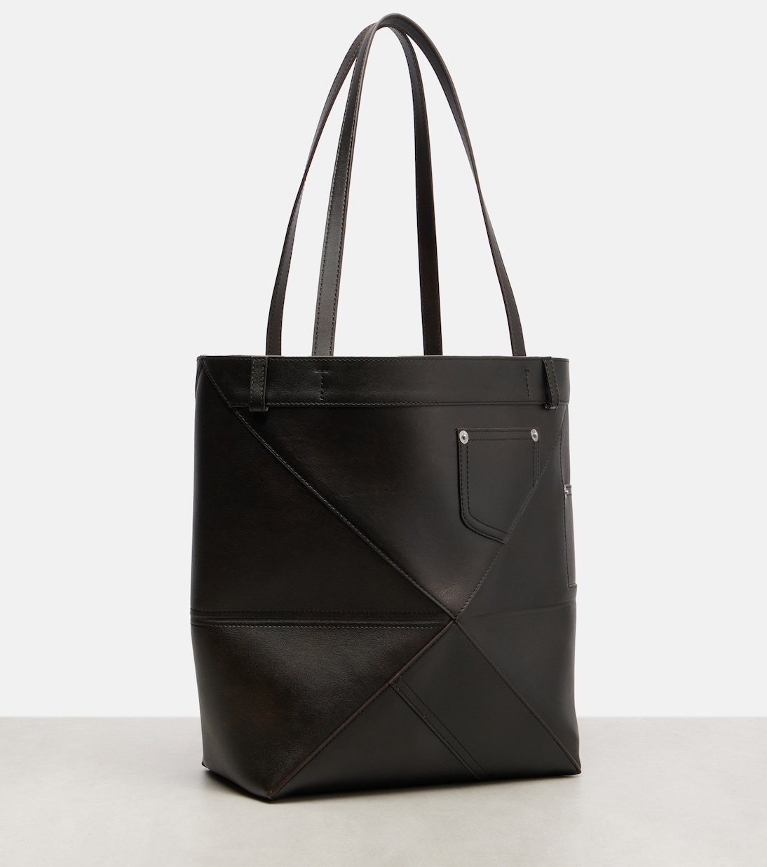 Puzzle Fold Medium leather tote bag | Loewe