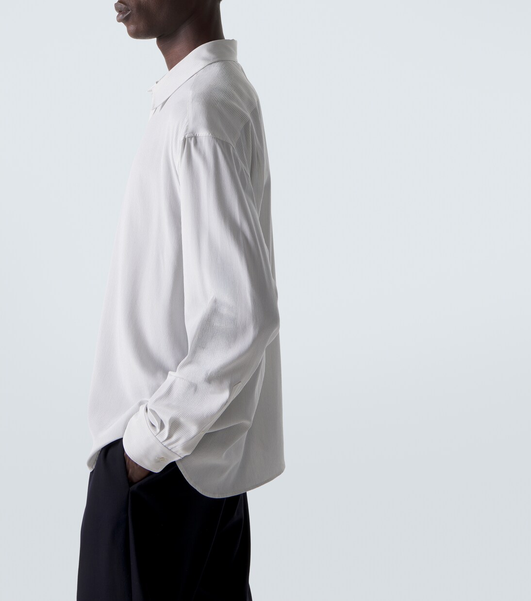 Granada striped silk shirt | The Row