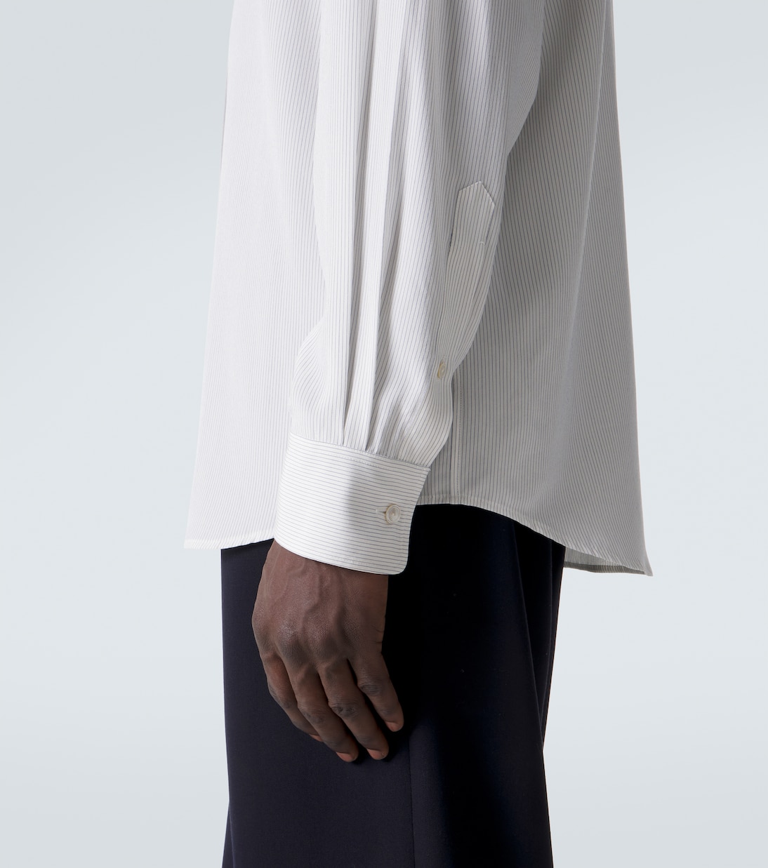 Granada striped silk shirt | The Row