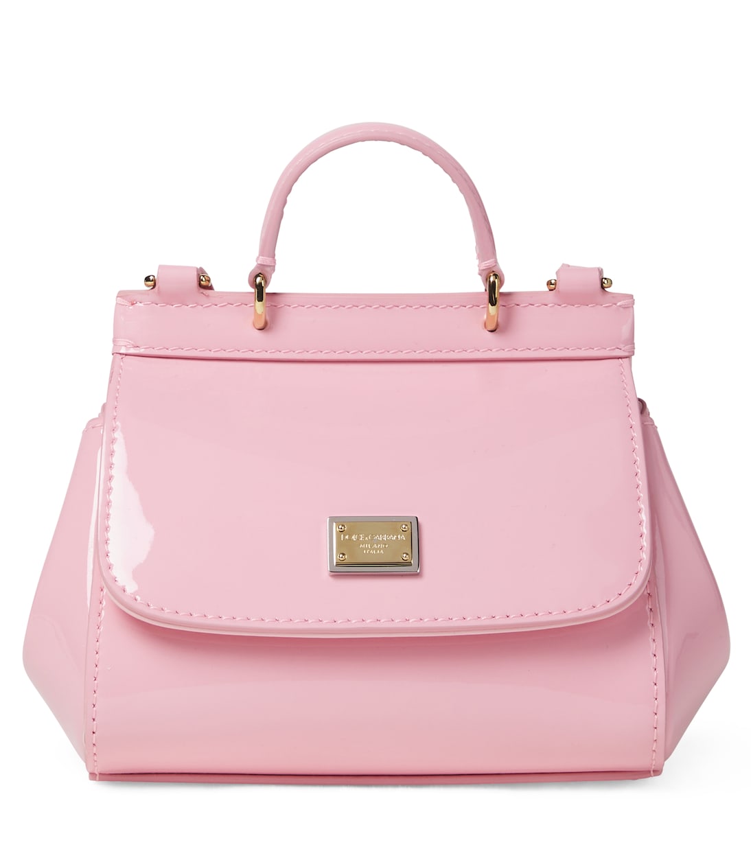 Sicily迷你漆皮斜挎包 | Dolce&Gabbana Kids