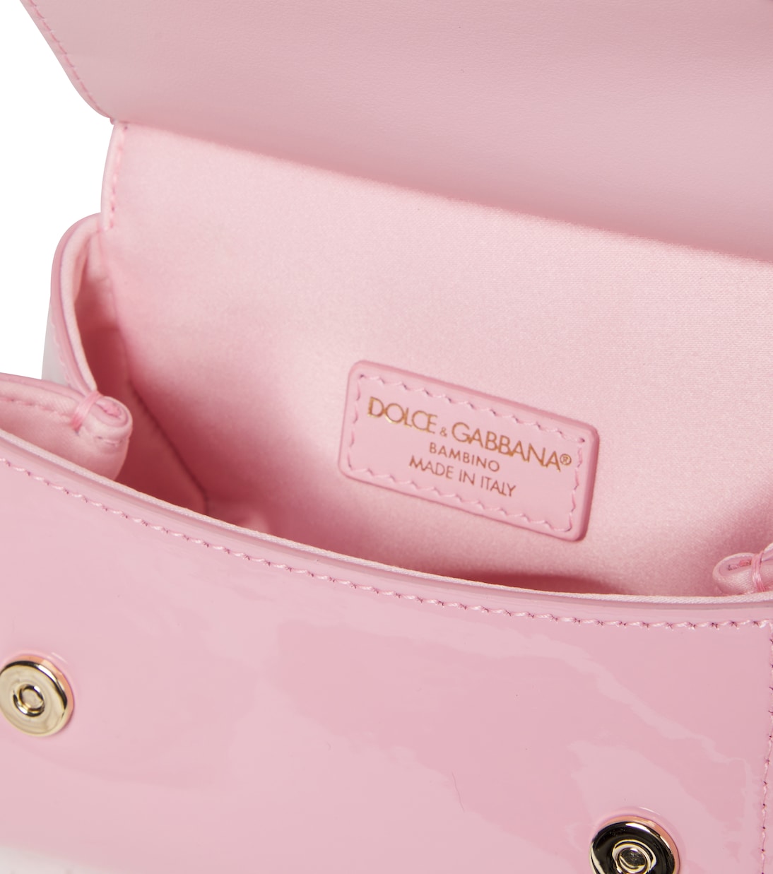Sicily迷你漆皮斜挎包 | Dolce&Gabbana Kids