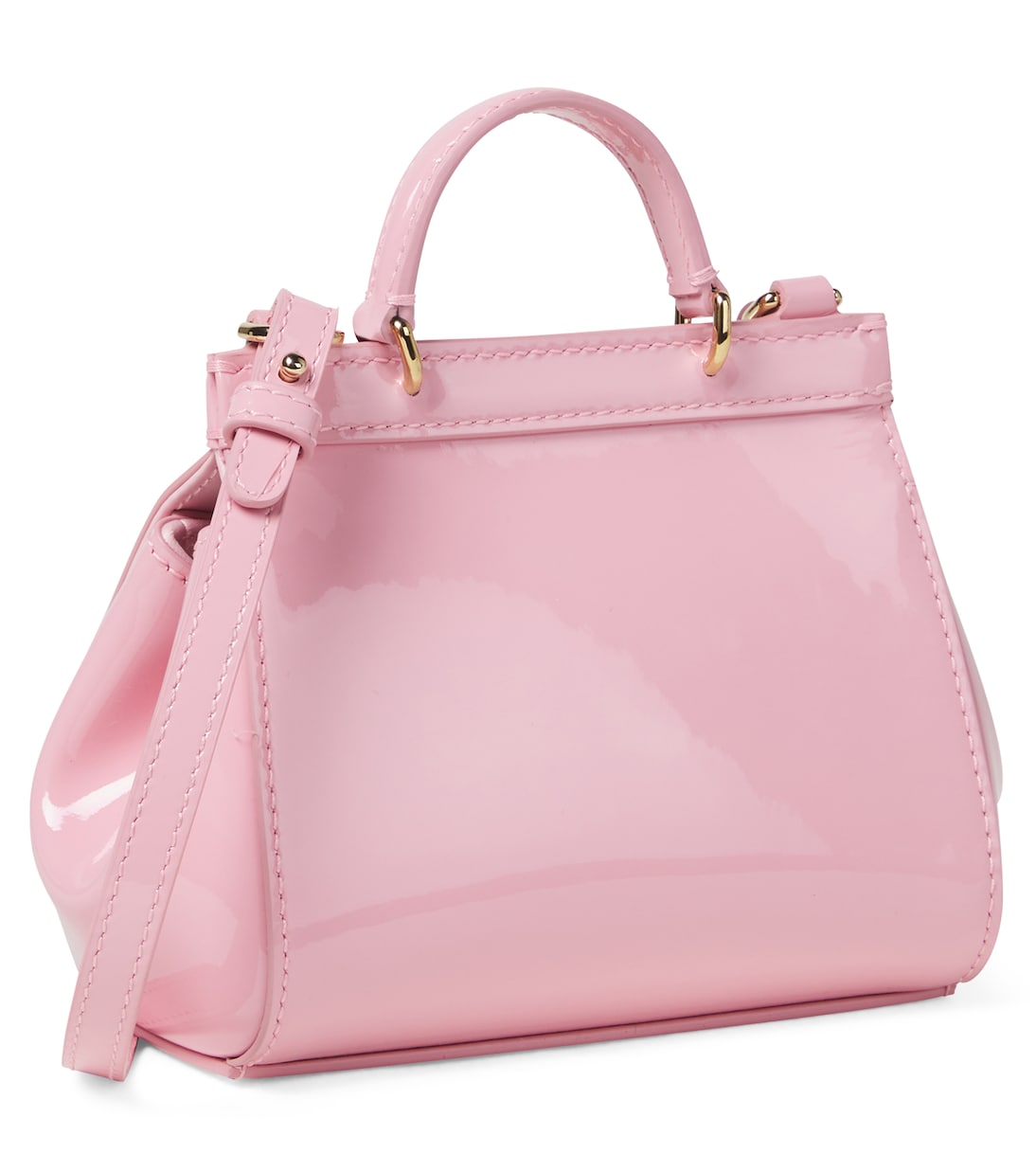 Sicily迷你漆皮斜挎包 | Dolce&Gabbana Kids