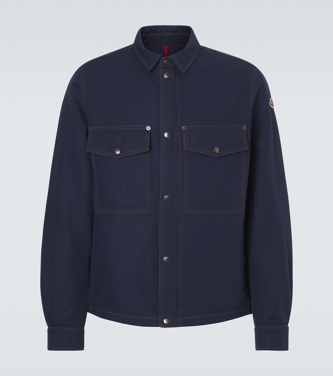 Cotton and linen field jacket | Moncler