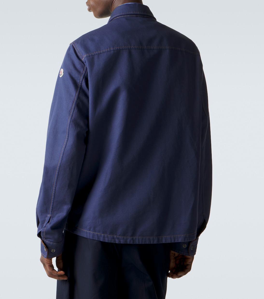 Cotton and linen field jacket | Moncler