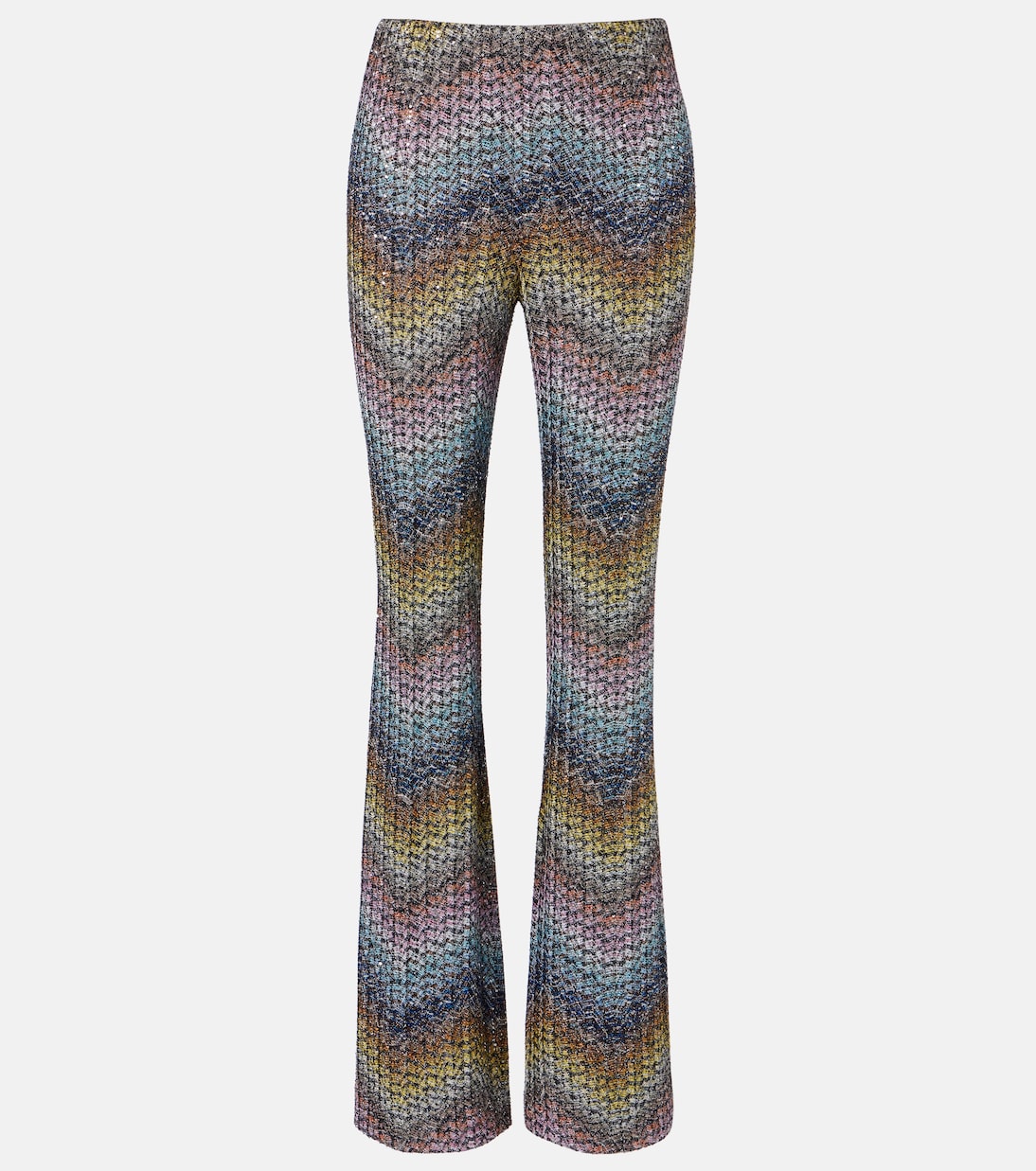 Sequined lamé wide-leg pants | Missoni