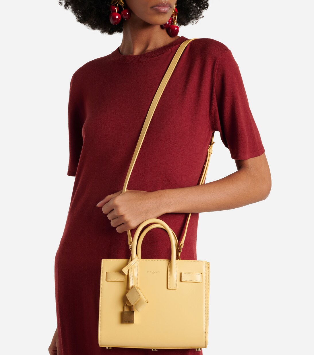 Borsa Sac De Jour Nano in pelle | Saint Laurent