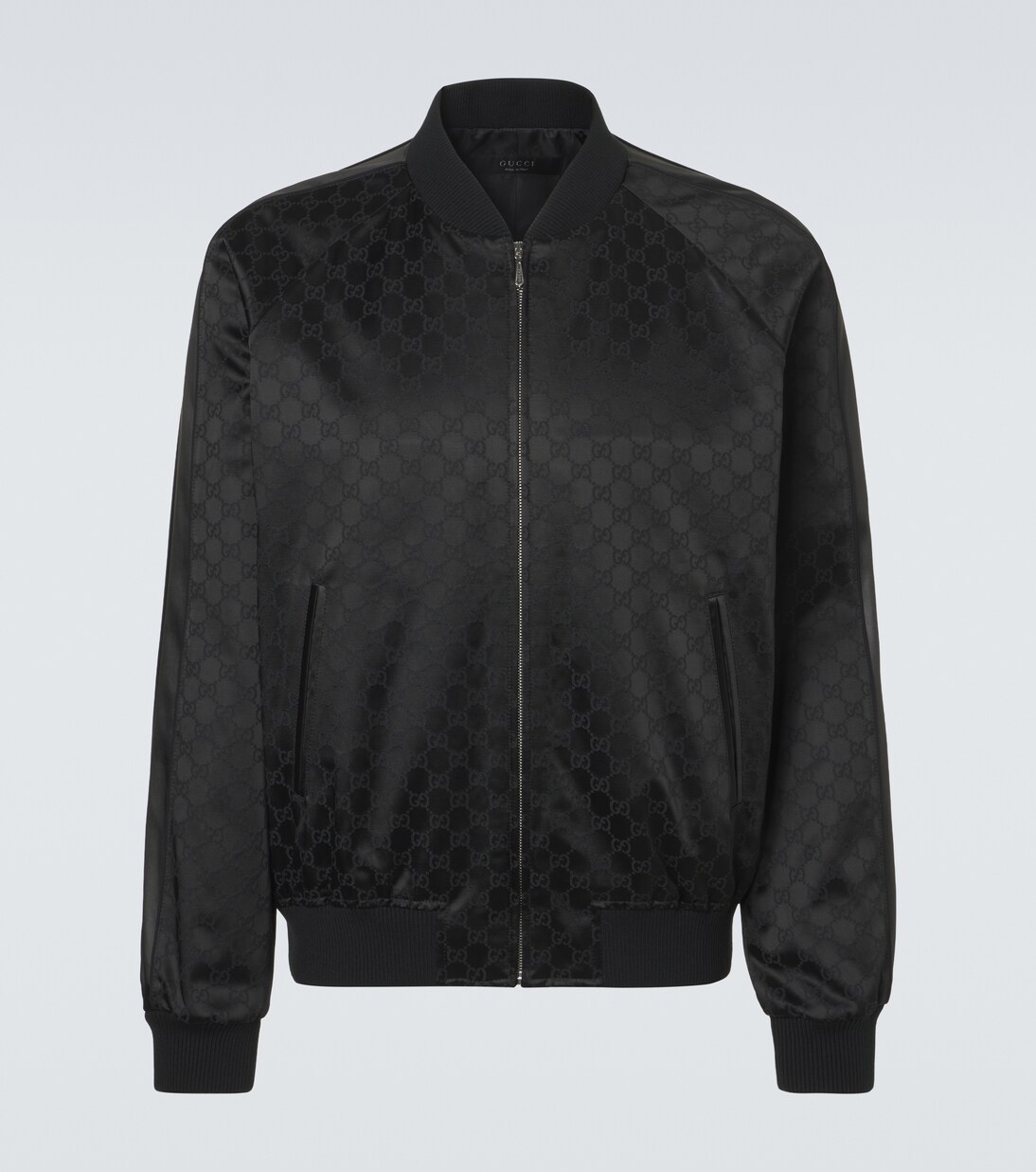 GG cotton-blend satin jacket | Gucci