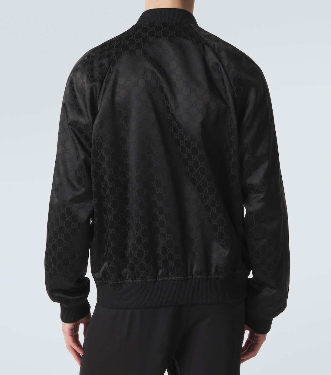 GG cotton-blend satin jacket | Gucci