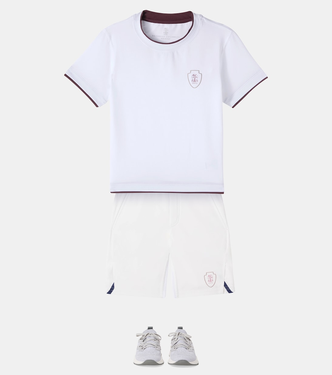 Short à logo | Brunello Cucinelli Kids