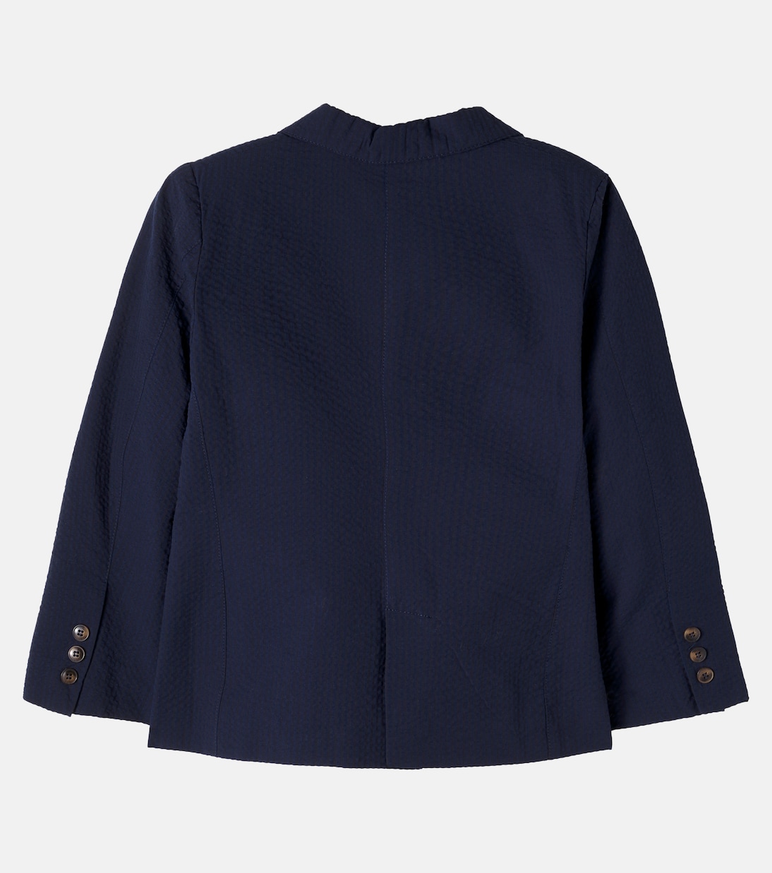 Sybil cotton seersucker blazer | La Coqueta