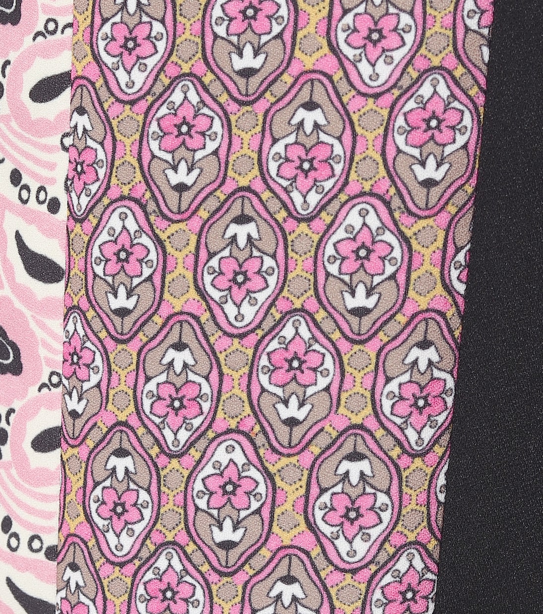 Printed high-rise crêpe pants | Prada