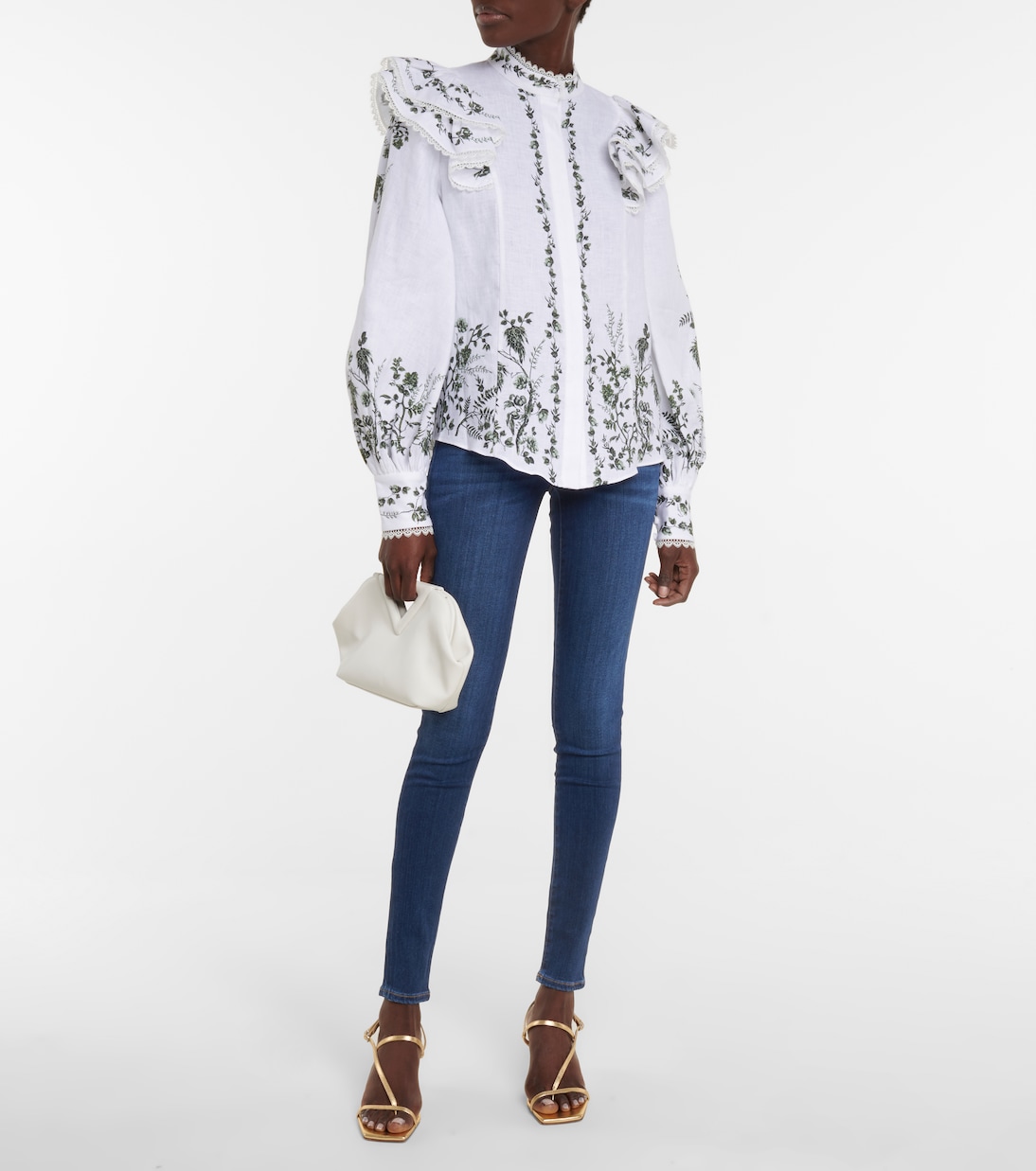 High-Rise Skinny Jeans Slim Illusion Luxe | 7 For All Mankind