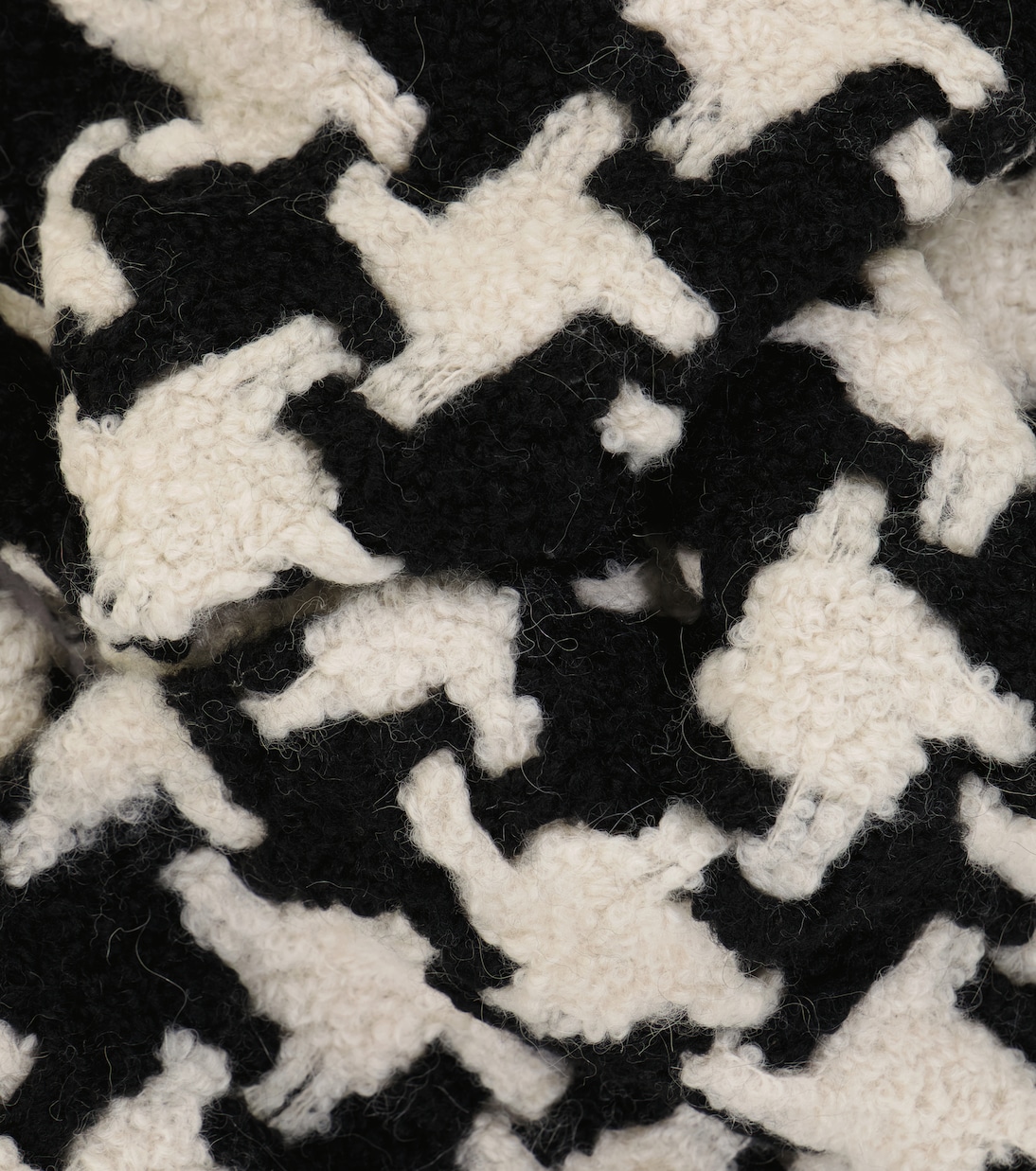 Sciarpa in misto alpaca pied-de-poule | Acne Studios