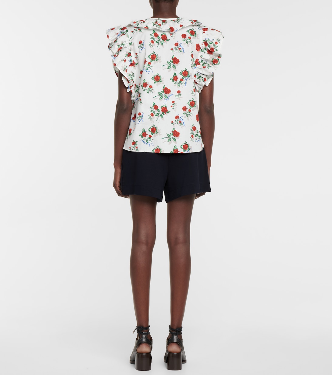 Bedrucktes Top aus Baumwolle | See By Chloé