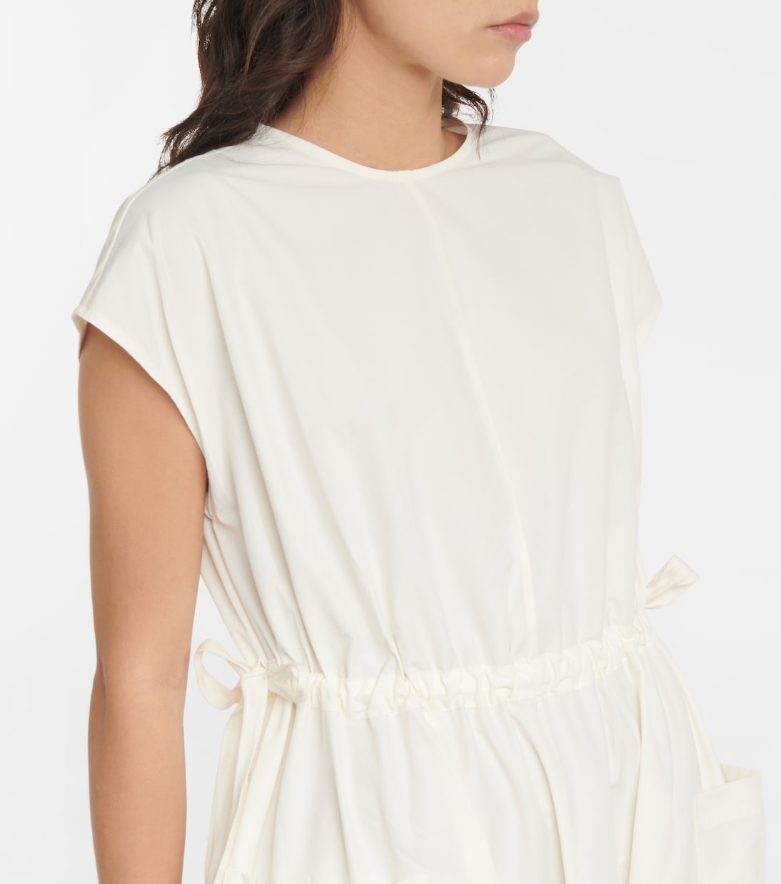 Daisy cotton-blend midi dress | Deveaux New York