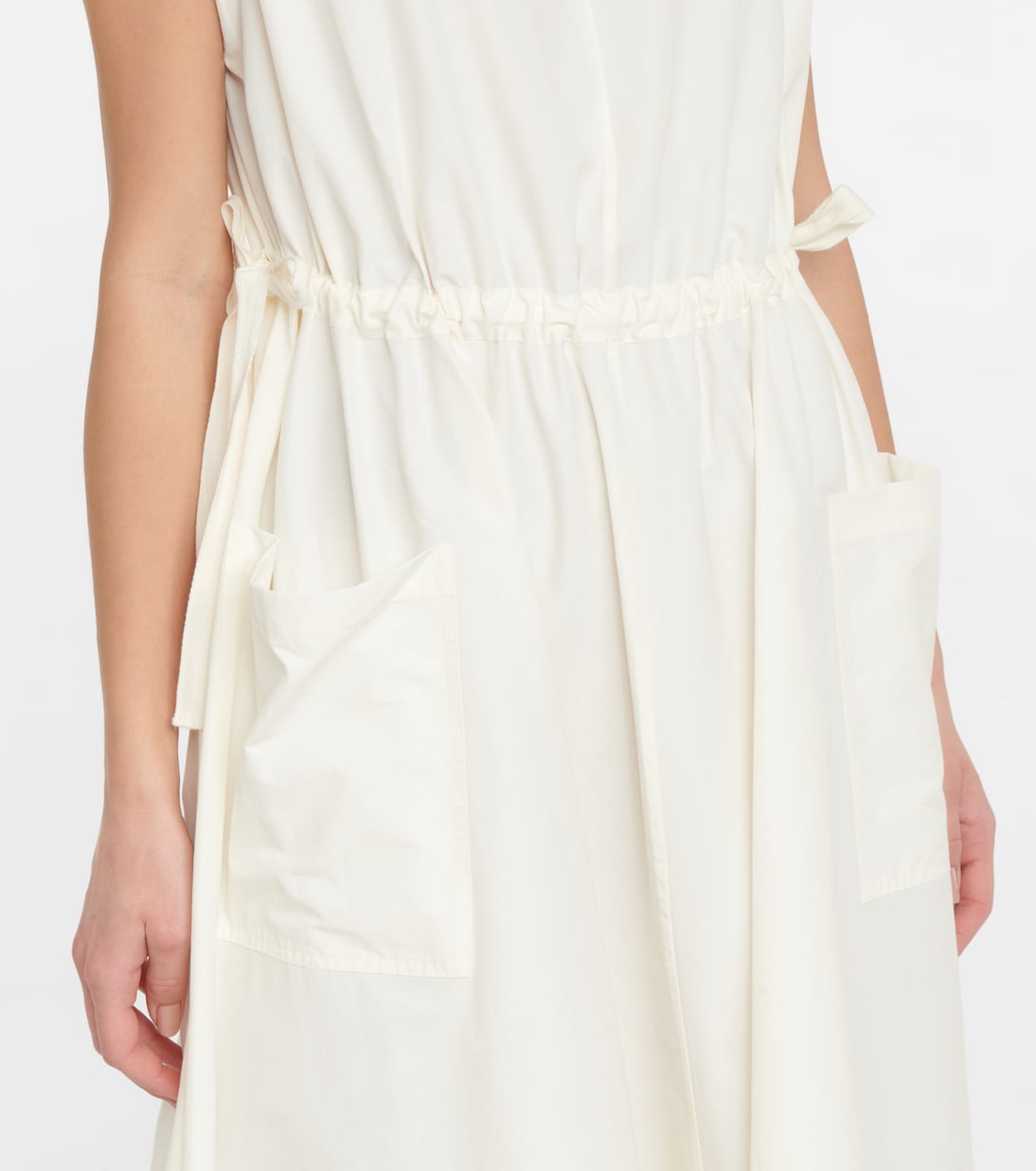 Daisy cotton-blend midi dress | Deveaux New York