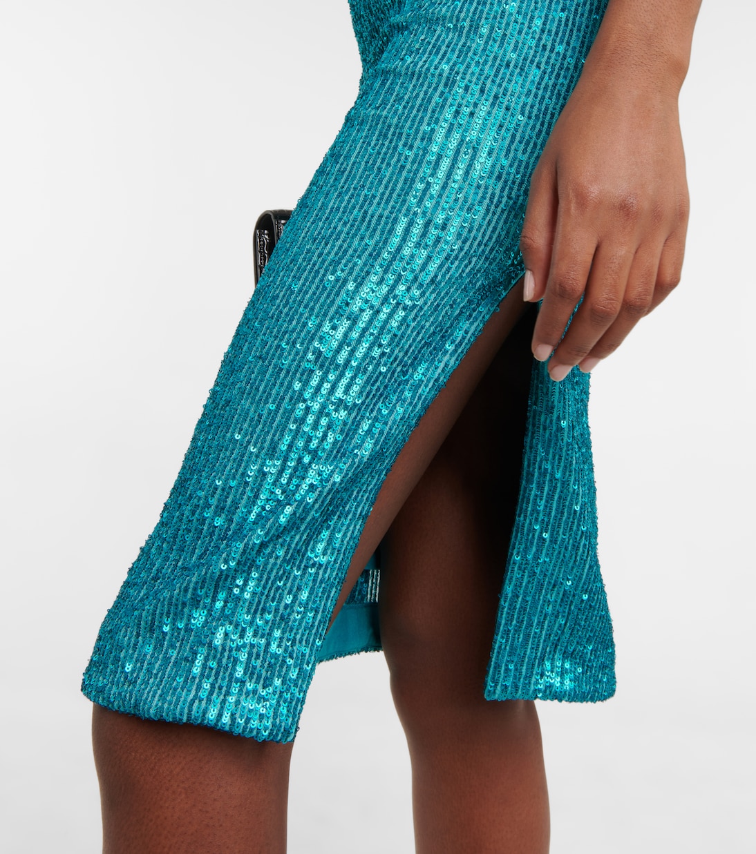 Missing Hours sequin midi dress | Rebecca Vallance