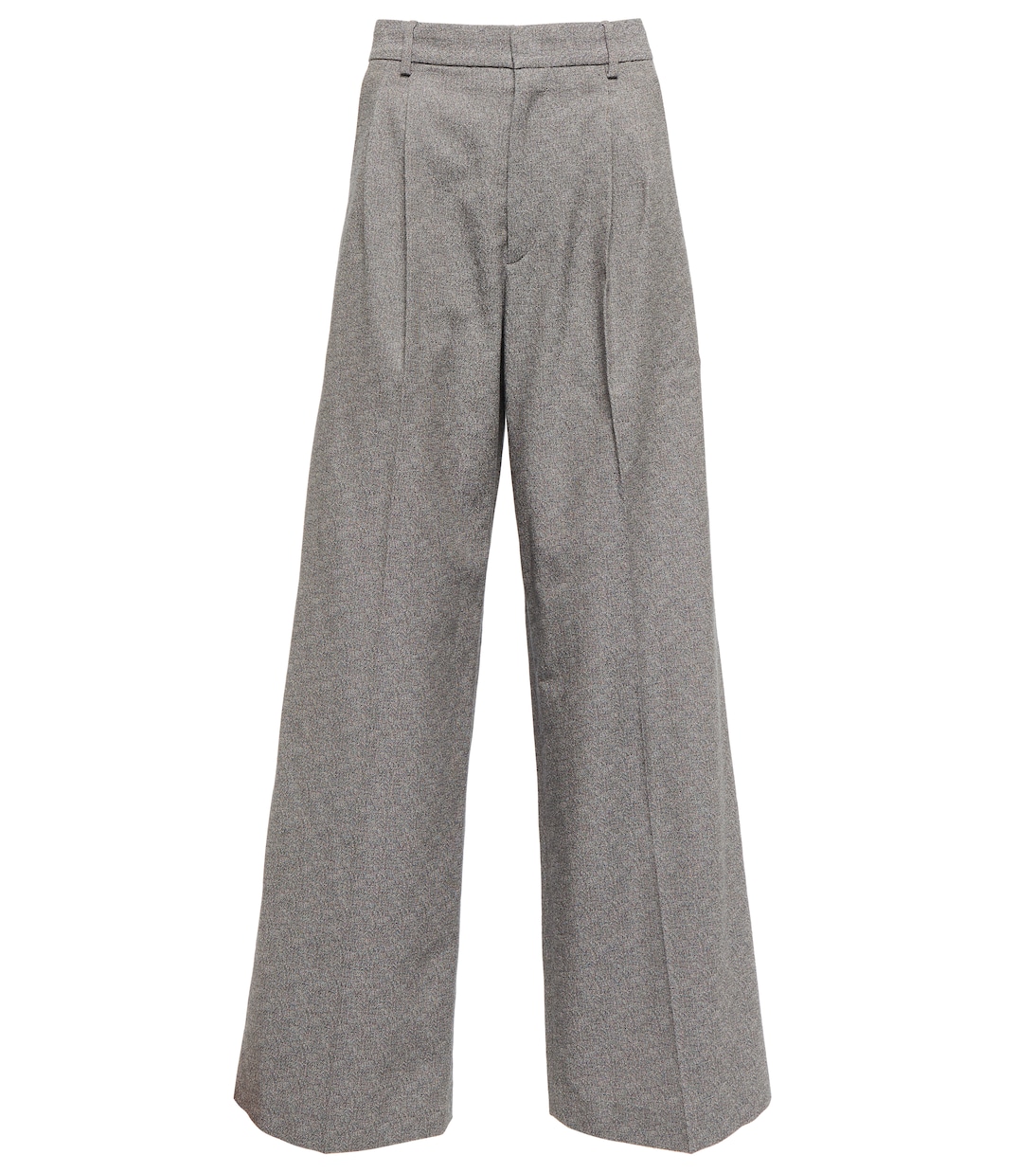 High-Rise-Hose Jessini mit weitem Bein | Isabel Marant