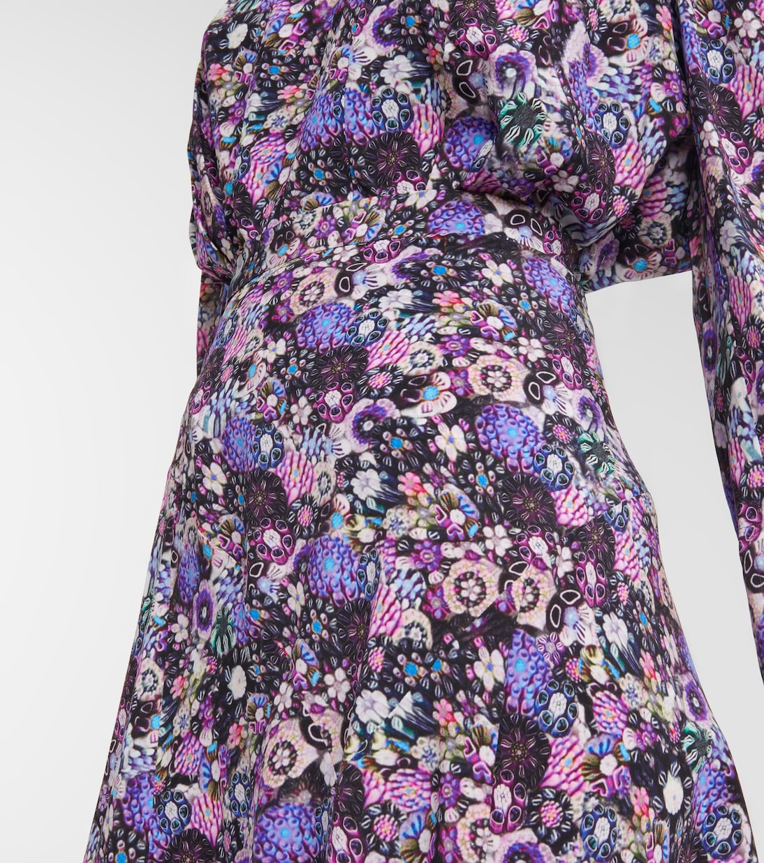 Falda larga Sakura en mezcla de seda | Isabel Marant