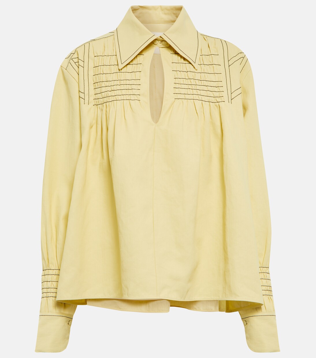 Bluse aus Leinen | Jil Sander