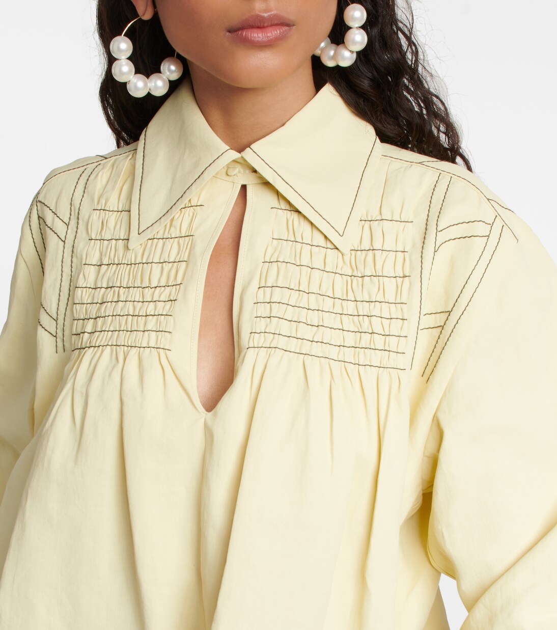 Bluse aus Leinen | Jil Sander